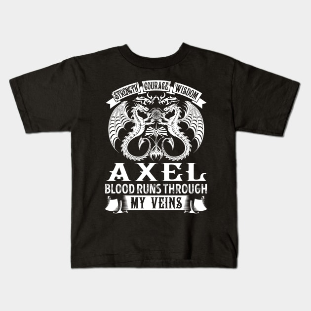 AXEL Kids T-Shirt by Kallamor